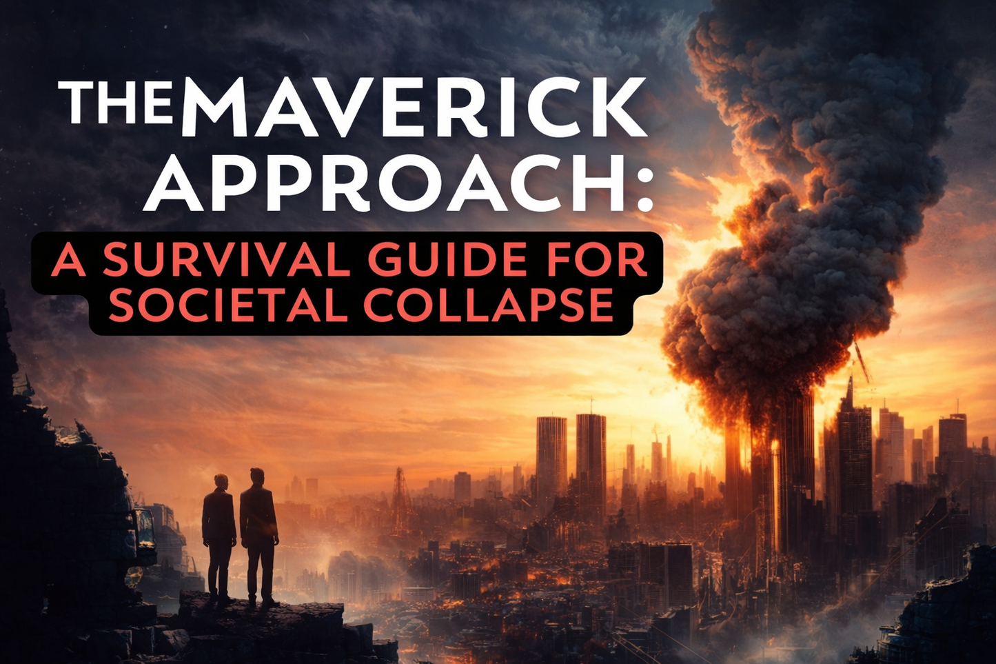 Maverick Approach: Survival Guide for a societal collapse