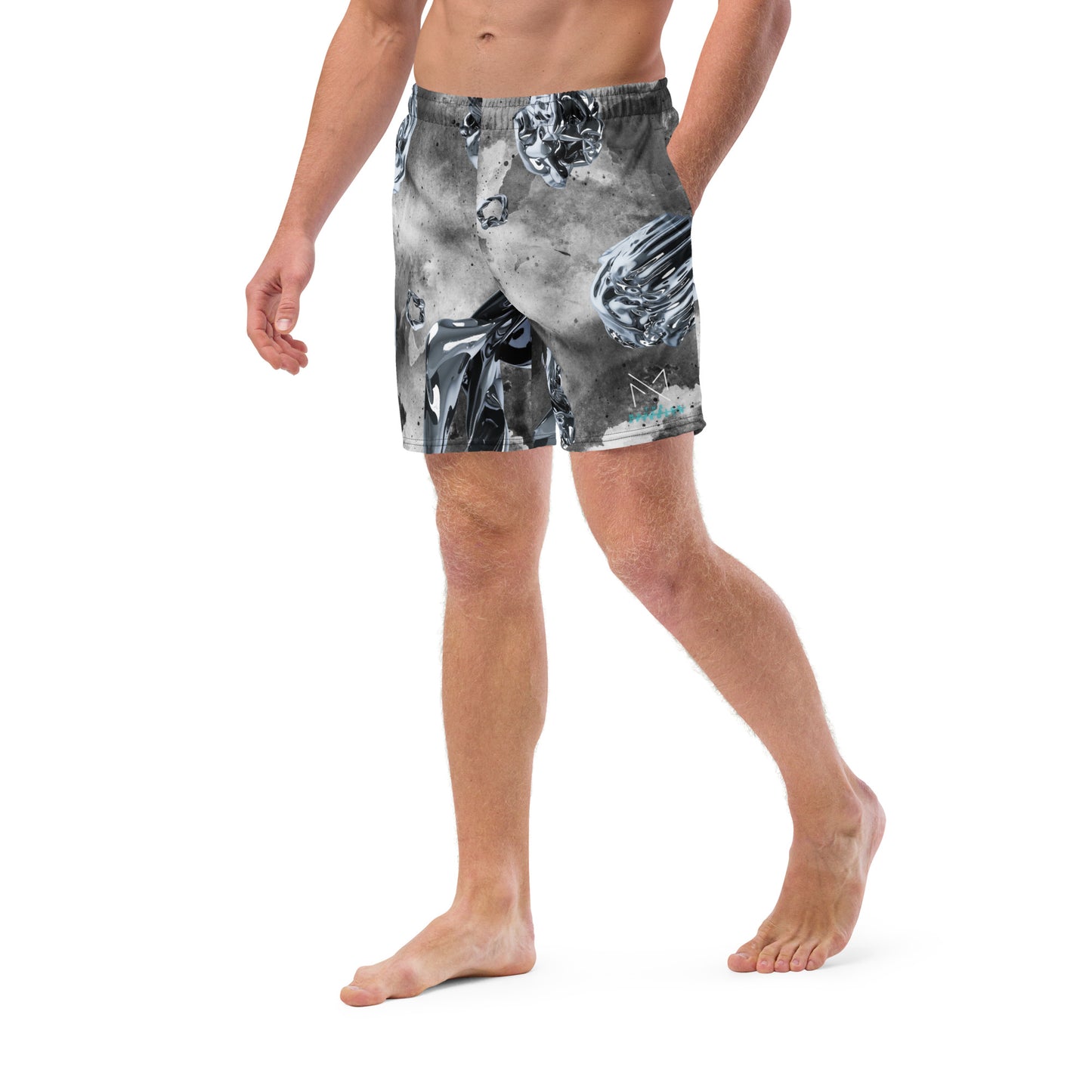 Question everything swim trunks