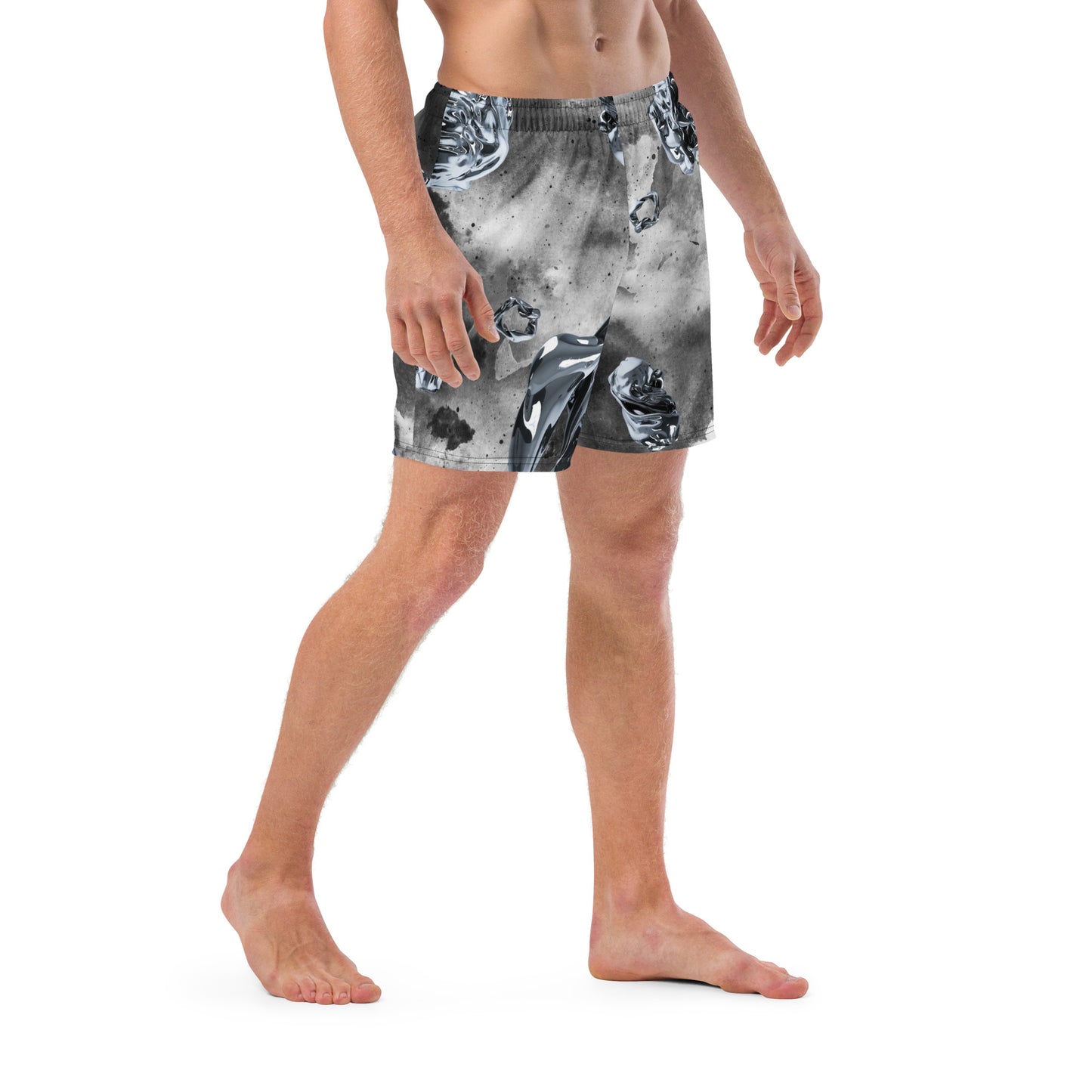Question everything swim trunks