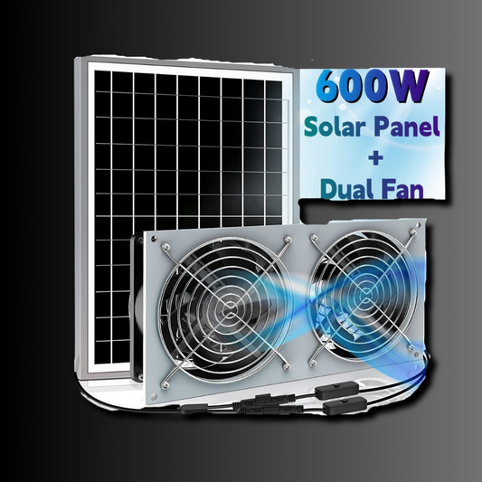 Solar Power Ventilation Fan
